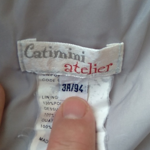 Catimini size 3 girls light pink hooded spring coat - Picture 6 of 7